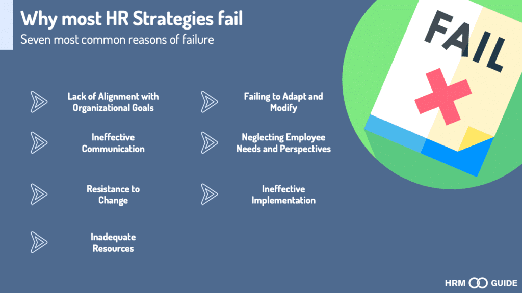 HR Strategies: Why they often fail (7 key reasons)